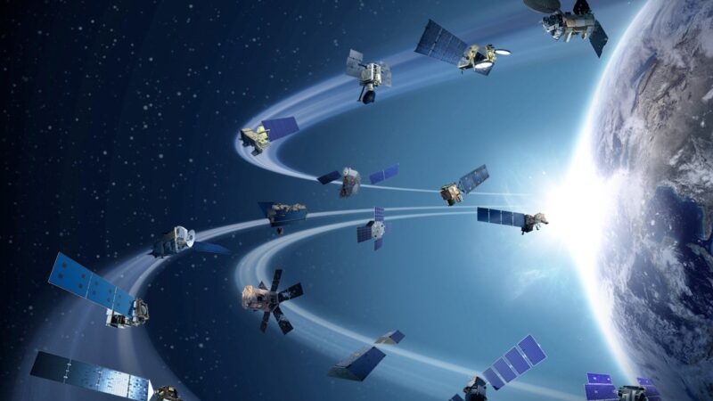 NASA satellites in Earth orbit