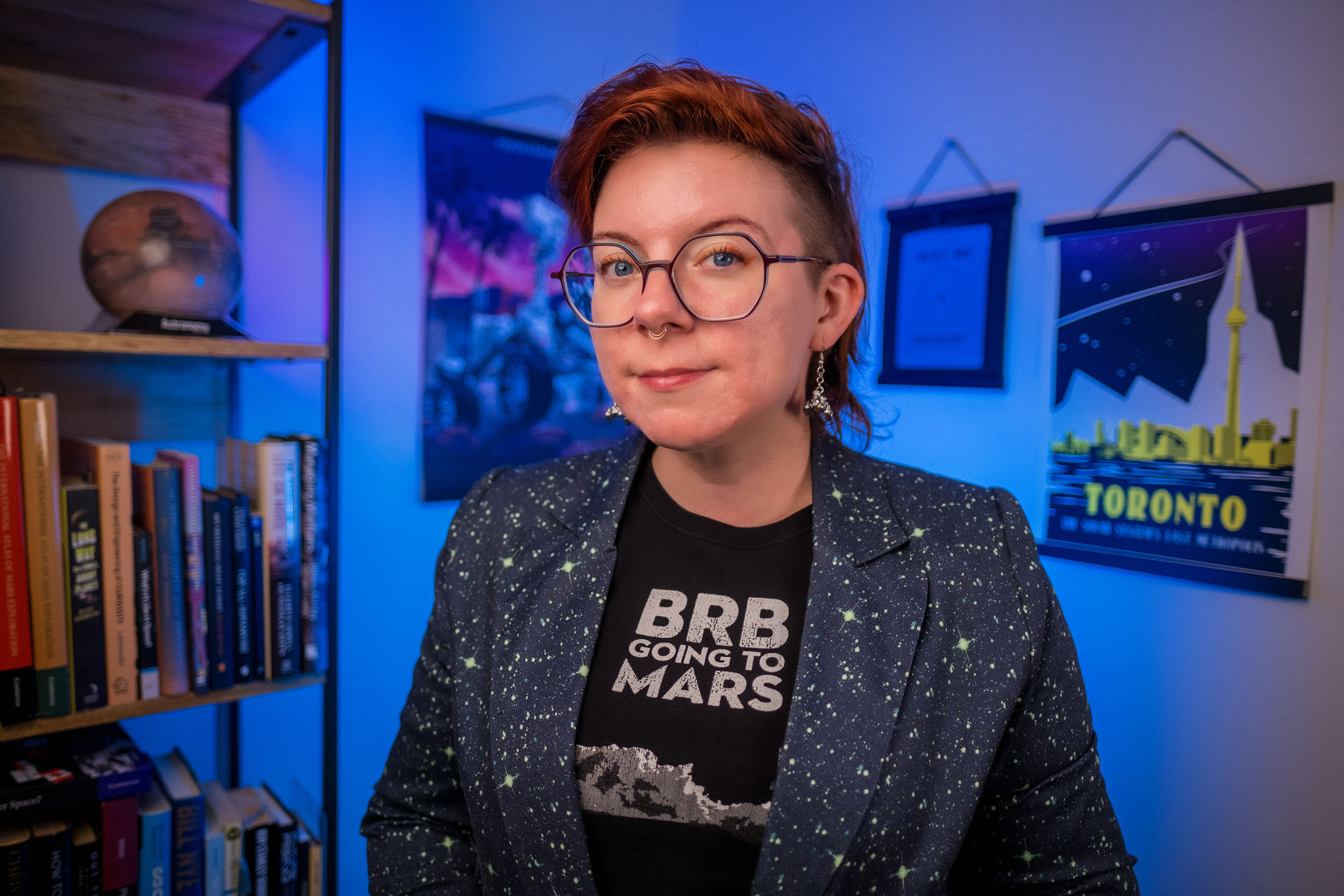 Headshot of Dr. Tanya Harrison, Mars expert and planetary scientist